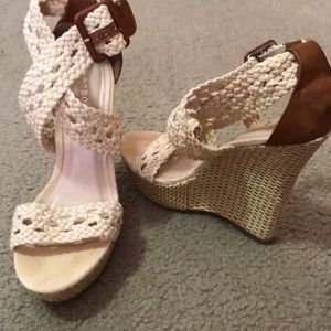 Wedge High Heel Sandal